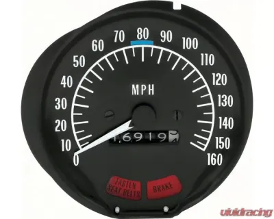 AMD 160mph Speedometer w/ Seat Belt Warning Pontiac Firebird 1970-1974 - K-6497947