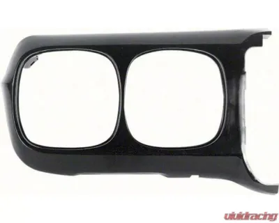 AMD Black RH Headlamp Bezel Pontiac Firebird 1969 - K-9784320