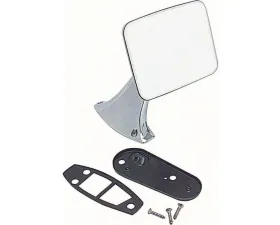 AMD LH Outside Mirror w/ Assembly & Hardware Chevrolet | GMC 1970-1972