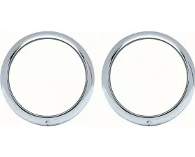AMD Stainless Headlamp Bezels - Pair Chevrolet | GMC 1947-1955