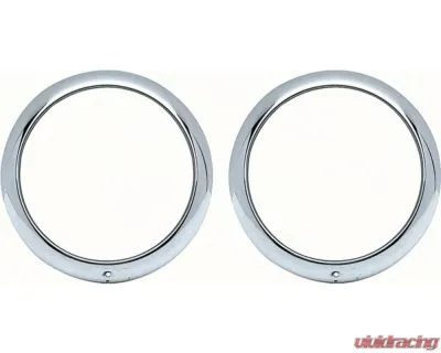 AMD Stainless Headlamp Bezels - Pair Chevrolet | GMC 1947-1955 - K-CX1224