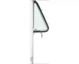 AMD LH Vent Window Assembly Chrome/Clear Glass Chevrolet | GMC 1964-1966