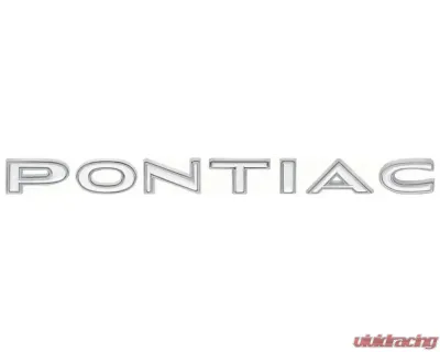 AMD "PONTIAC" Rear Body Letters Pontiac Firebird 1970-1973 - K-K1049