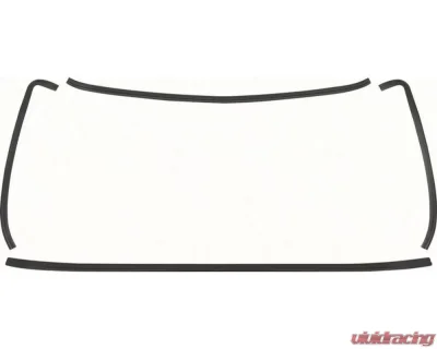 AMD Black Back Glass Molding Set Chevrolet | Pontiac 1975-1981 - K-K138