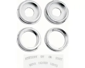 AMD Dash Bezel Set w/ Stickers Chevrolet | Pontiac 1967