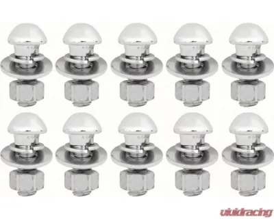 AMD Chrome Bumper Bolt Set Chevrolet | GMC 1947-1966 - K-K219