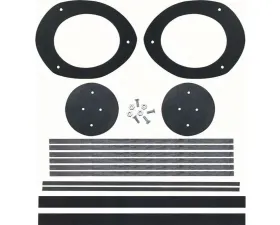 AMD Dash Air Duct Seal Set (LH & RH Side w/ Astro Ventilation) Chevrolet | Pontiac 1965-1968
