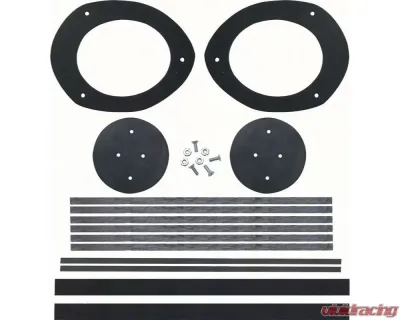 AMD Dash Air Duct Seal Set (LH & RH Side w/ Astro Ventilation) Chevrolet | Pontiac 1965-1968 - K-K226