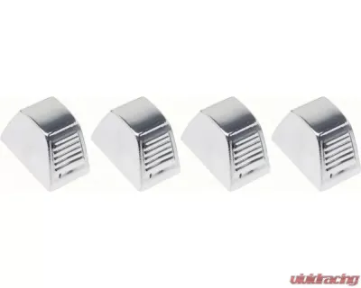 AMD Chrome Temperature Control Knobs - 4 Piece Set Chevrolet | Pontiac 1964-1981 - K-K408