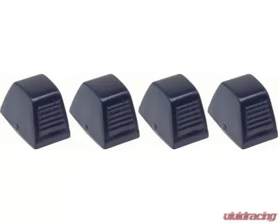 AMD Black Temperature Control Knobs - 4 Piece Set Chevrolet | Pontiac 1964-1981 - K-K409