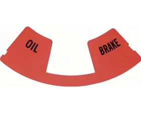 AMD Oil & Brake Warning Lamp Lens Chevrolet Camaro 1968