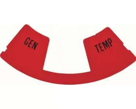 AMD Gen & Temp Warning Lamp Lens Chevrolet Camaro 1968