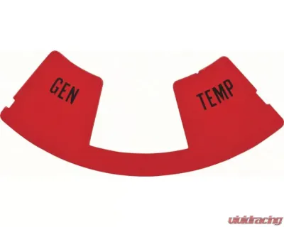 AMD Gen & Temp Warning Lamp Lens Chevrolet Camaro 1968 - K-K493