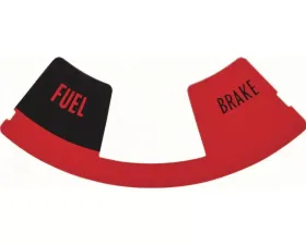 AMD Fuel & Brake Warning Lamp Lens Chevrolet Camaro 1967