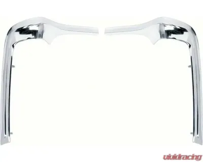 AMD Fender Eyebrow Moldings - Pair Chevrolet Chevy II | Nova 1968-1972 - K-K499