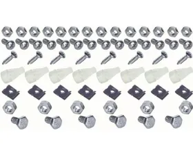 AMD Grille Fastener Hardware - 66 Piece Set Chevrolet Camaro 1967-1968
