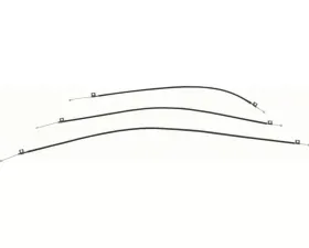 AMD Heater Control Cables - 3-Piece Set Chevrolet | Pontiac w/o A/C 1967-1968