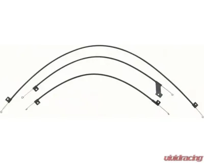 AMD Heater Control Cables - 3-Piece Set Chevrolet Camaro | Nova w/o A/C 1969-1974 - K-K572