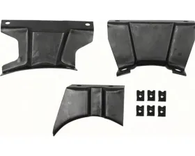 AMD Auto Trans Console  Brackets - 3 Piece Set w/ Hardware Chevrolet Camaro 1970-1972