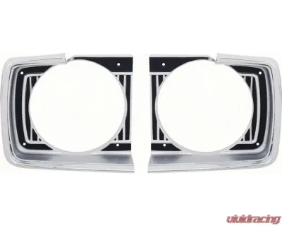 AMD Headlamp Bezels - Pair Dodge Dart 1967 - K-MA1128
