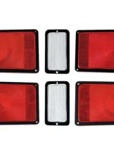 AMD Taillight & Backup Lens Set - 6pcs Dodge Charger | Super Bee 1971                                     - K-MB3580 - Image 2