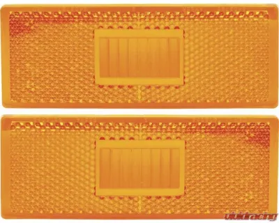 AMD Front Side Marker Lamp Lenses - Pair Plymouth Duster | GTX | Road Runner 1970-1971 - K-MD2058