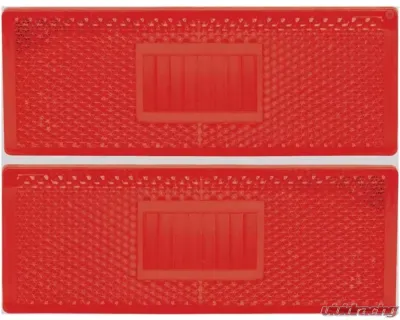 AMD Rear Side Marker Lamp Lenses - Pair Plymouth Duster | GTX | Road Runner 1970-1971 - K-MD2059