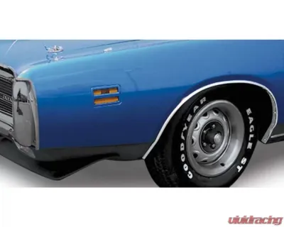 AMD Wheel Openng Moldings - 4 Piece Set Dodge Charger 1971-1972 - K-MN1483