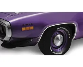 AMD Wheel Opening Moldings - 4 Piece Set Plymouth B-Body 1971-1972