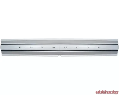 AMD "PLYMOUTH" Trunk Trim Finish Panel Plymouth Satellite 1968 - K-MN2176