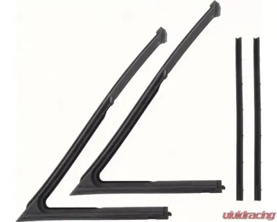 AMD Vent Window Weatherstrips - Pair Chevrolet Chevy II Sedan 1962-1967 - K-N4252