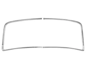 AMD Rear Window Molding Set - 4pcs Buick | Chevrolet | Oldsmobile | Pontiac 1966-1967