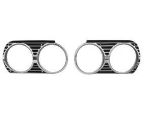 AMD Headlight Bezels - Pair Chevrolet Malibu | Chevelle | El Camino 1965