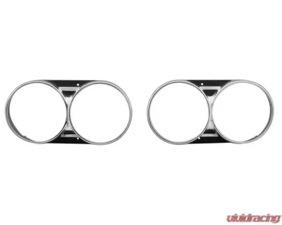 AMD Headlight Bezels - Pair Chevrolet Malibu | Chevelle | El Camino 1966 - P-9566CHB