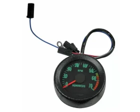 AMD OE Style 7000 RPM w/ 5500 Redline Tachometer Chevrolet Malibu | Chevelle | El Camino 1967