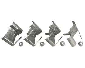 AMD Tailgate Molding Clip Set - 4pcs Chevrolet El Camino 1968-1972