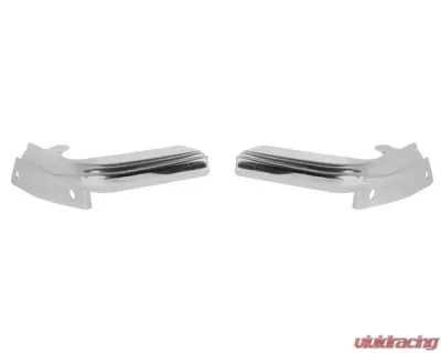 AMD Lower Outer Grille Molding Extension - Pair Chevrolet Malibu | Chevelle | El Camino 1968 - P-C880051