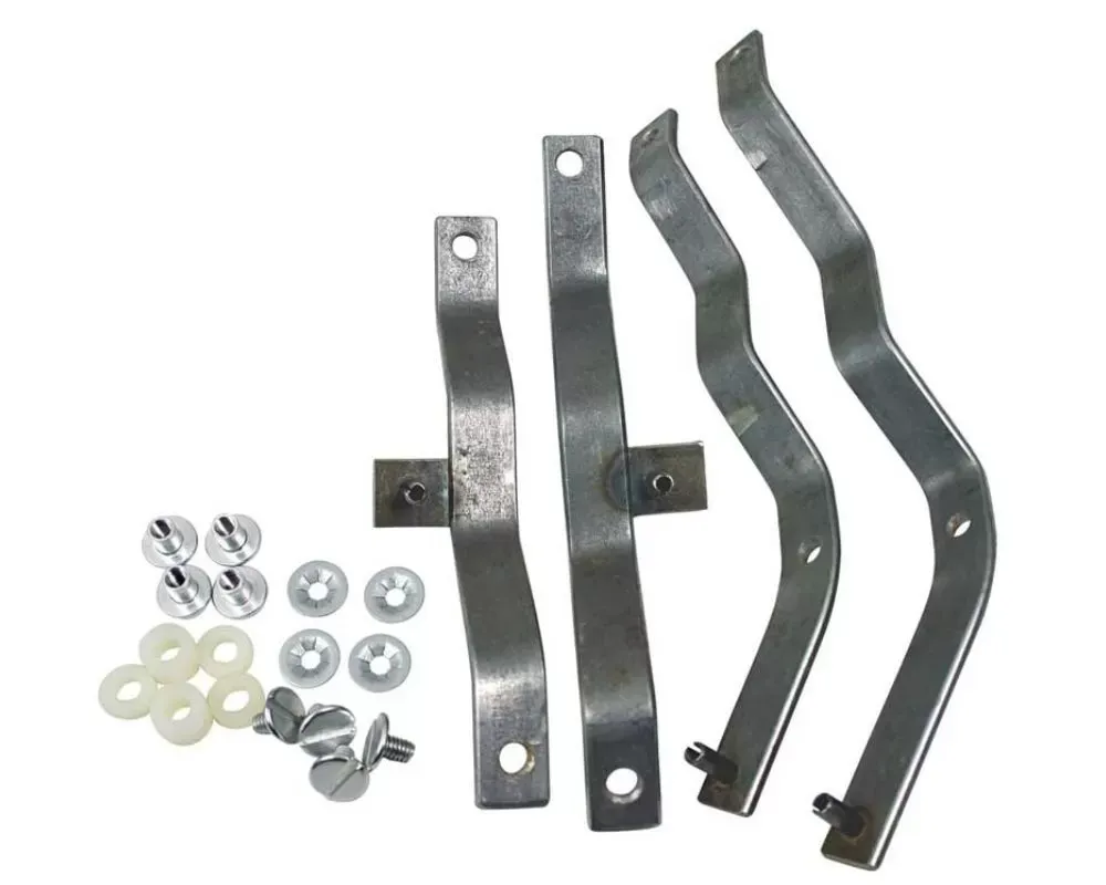 AMD Heater & A/C Control Steel Levers - 4pc Set Chevrolet Malibu | Chevelle | El Camino 1966 - P-CC17008