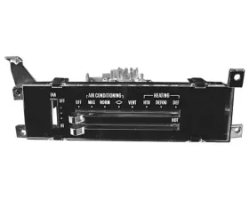 AMD Heater & A/C Control Assembly Chevrolet 1971-1972