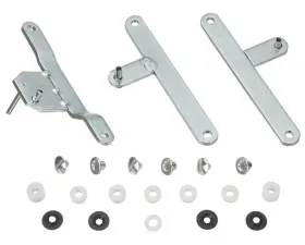 AMD Heater & A/C Control Steel Levers - 3pc Set Chevrolet Malibu | Chevelle | El Camino 1968-1969