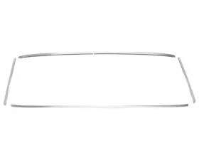 AMD Rear Window Moldings - 5 Piece Set Chevrolet Malibu | Chevelle Coupe 1964-1965