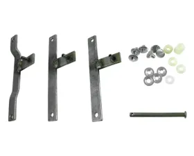AMD Heater Control Steel Levers - 3pc Set Chevrolet 1970-1972