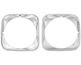 AMD Headlamp Bezels - Pair Chevrolet Malibu | Chevelle | El Camino 1971
