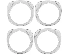 AMD Headlamp Bezels - 4pc Set Chevrolet Malibu | Chevelle | El Camino 1970