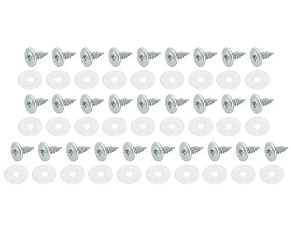 AMD Tailgate & Rear Bed Panel Fasteners - 28pc Set Chevrolet El Camino 1964-1972 - P-TLK010