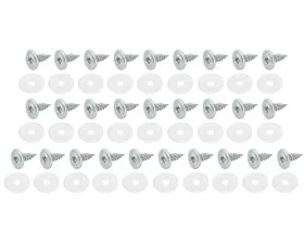 AMD Tailgate & Rear Bed Panel Fasteners - 28pc Set Chevrolet El Camino 1964-1972