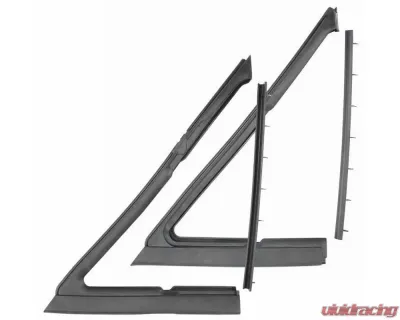 AMD Vent Window Weatherstrips - 4pcs Buick | Chevrolet | Oldsmobile | Pontiac 1968-1972 - P-VWW2700