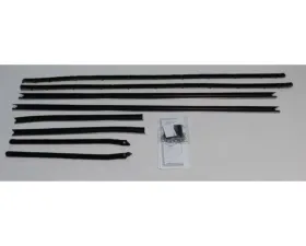 AMD Inner & Outer Window Felts - 8pcs Chevrolet Camaro Coupe 1968