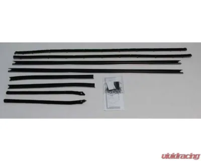 AMD Inner & Outer Window Felts - 8pcs Chevrolet Camaro Coupe 1968 - R-CA146A