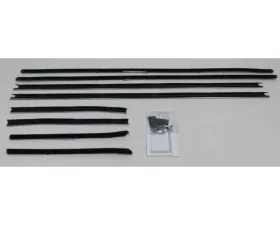 AMD Inner & Outer Window Felts - 8pcs Chevrolet Camaro Convertible 1968